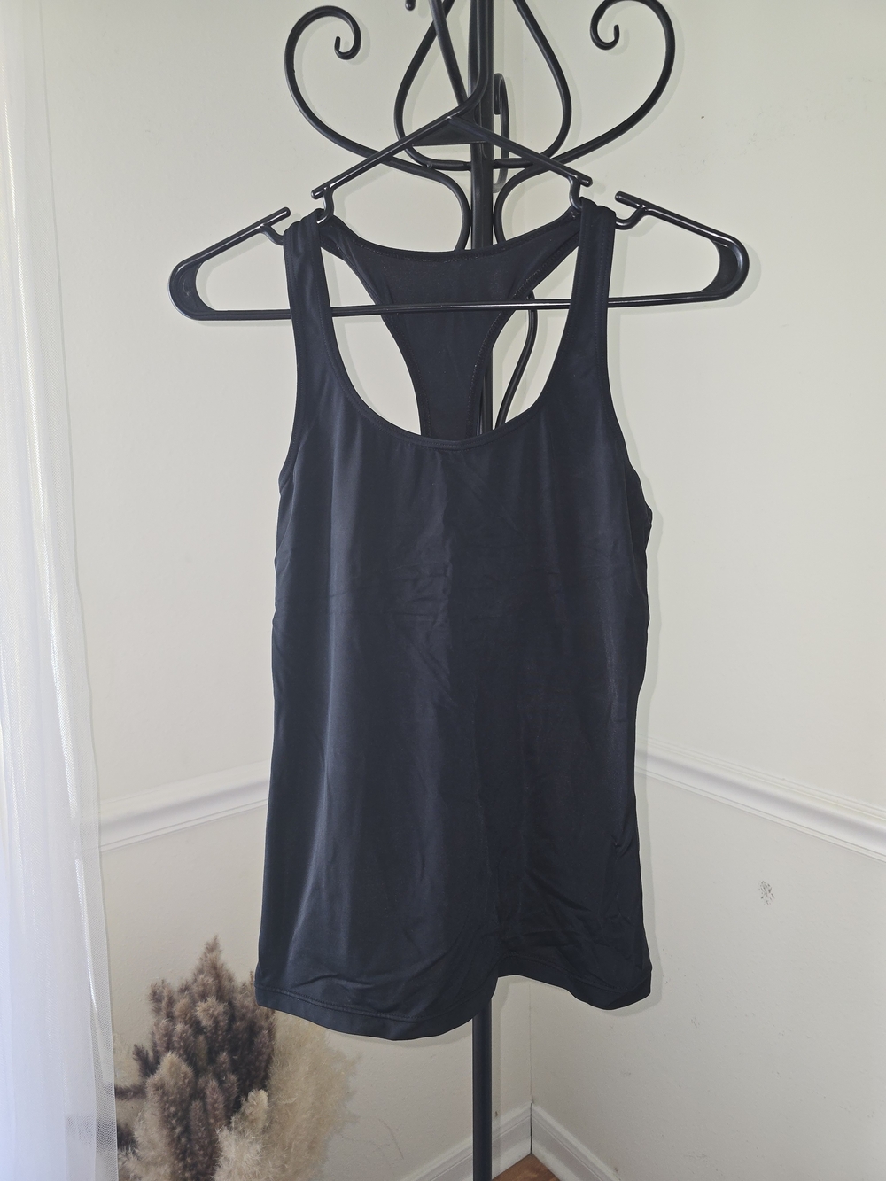 balera Black Racerback Tank - Smooth Performance Fabric
